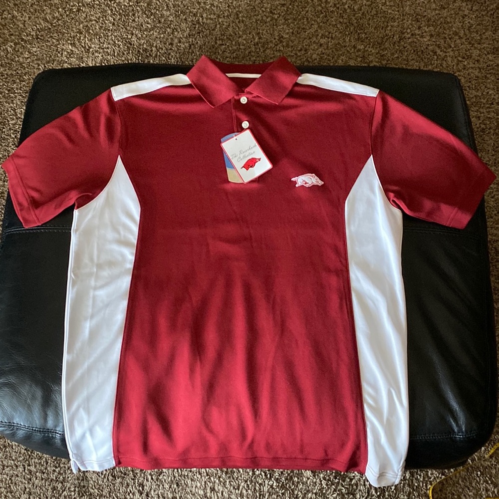 Arkansas Razorback Polo. Men’s Size Small.